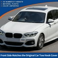 thumbnail image 3 of Unique Bargains Front Car Bumper Tow Hook Cover Unpainted for BMW 1 Series M-Sport F20 F21 2015-2018 No.51118064578, 3 of 6