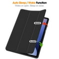 thumbnail image 2 of Dteck Tablet PC Cover For Samsung Galaxy Tab S10 Plus 12.4" 2024 SM-X820, Ultra Slim Case for Galaxy Tab S10+ Case Auto Wake Sleep,Soft TPU Protective Case Smart Cover w/Pencel Holder, Black, 2 of 10