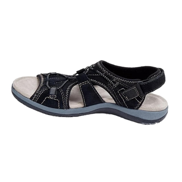 Black39Ultra Comfort Sandalias para mujer Zapatos de playa de verano con soporte de arco para senderismo