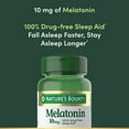 thumbnail image 6 of Nature's Bounty Melatonin, 100% Drug-Free Sleep Aid, 10 Mg, 60 Capsules, 6 of 9