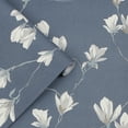 thumbnail image 3 of Laura Ashley Magnolia Grove Dusky Seaspray Wallpaper, 3 of 3