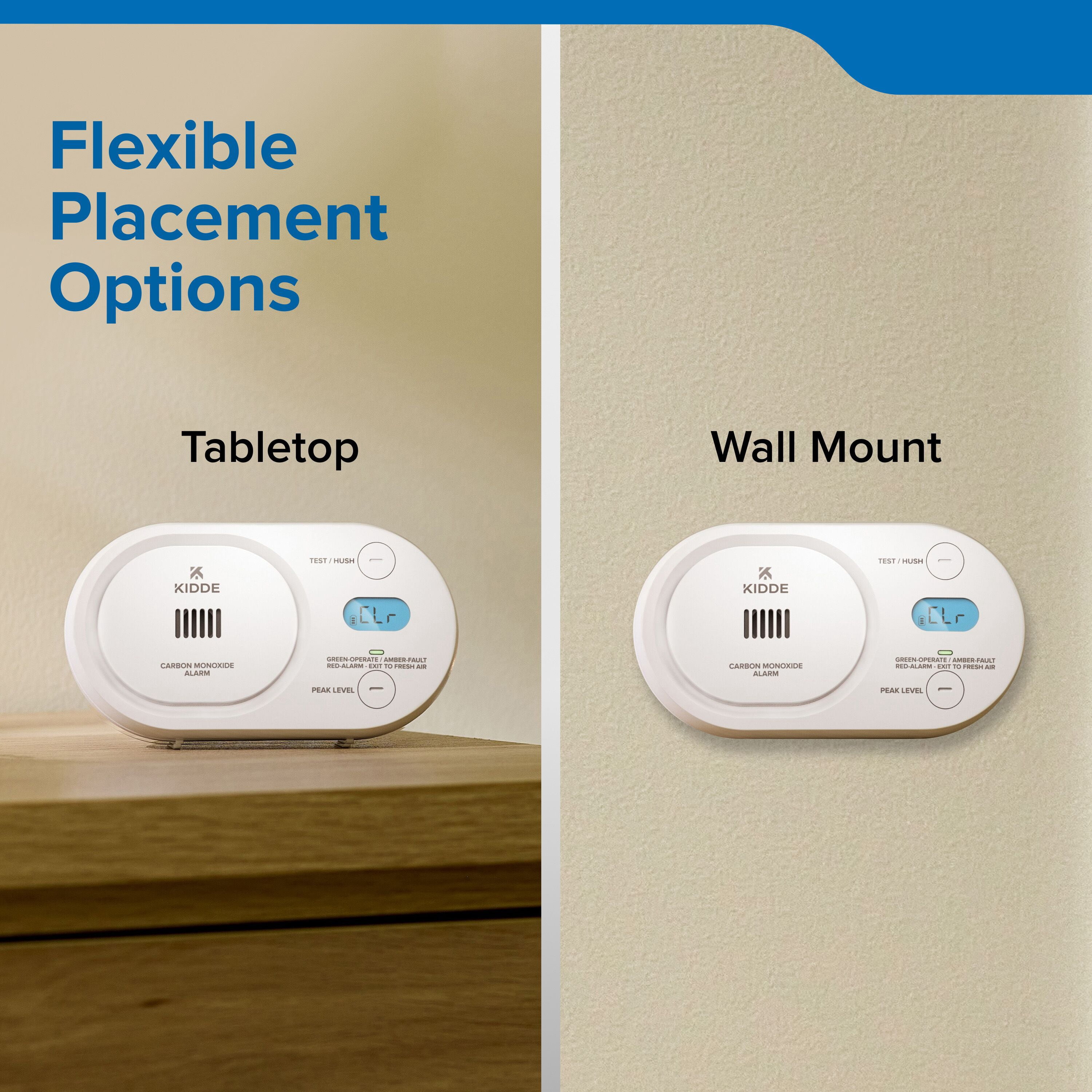 Kidde COBD AA Battery Powered, Electrochemical Carbon Monoxide Alarm