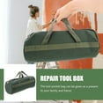 thumbnail image 4 of GASTROPOD Tool Bag Canvas Storage Pouch Zipper Portable Repair Box Khaki 13.78"X4.72"X4.72", 4 of 7