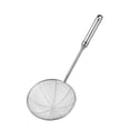 thumbnail image 4 of Cucharón colador de acero inoxidable, herramienta de cocina profesional, aislamiento térmico, cuchara espumadera versátil y práctica., 4 of 9