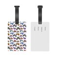 thumbnail image 5 of Sikiie Cartoon Monster Trucks1 Luggage Tags Privacy Cover ID Label Suitcase Tags Identifiers For School Bags,Suitcases, 5 of 7