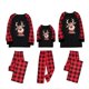 thumbnail image 1 of Pijama de manga larga con estampado navideño, conjunto de dos piezas para padres e hijos, ropa para el hogar, conjunto de pantalones navideñosTalla M de mujer8 modelos, 1 of 2