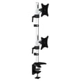 thumbnail image 2 of Amer Networks HYDRA Ergonomic Dual Monitor Vertical Mount, Black, 2 of 4