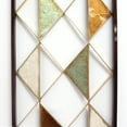 thumbnail image 4 of Sidney Multicolored Geometric Triangle Panel Wall Decor, 4 of 4