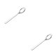thumbnail image 1 of Ounissouiy 1 cuchara multifunción, tenedor todo en uno, mango largo de acero inoxidable, cuchara para ensalada de frutas, vajilla, herramienta para comer Type1 NO1 Ounissouiy CBP086640, 1 of 5
