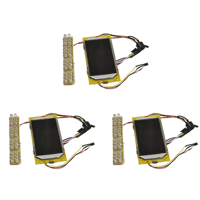 3X 36V Electric Scooter Display LCD Screen 8 Inches Electric Scooter Replacement Accessories Suitable for Kugoo S2 S3