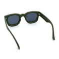 thumbnail image 7 of Retro Nostalgic Thick Bubble Plastic Frame Retro Horn Rim Sunglasses Green - Black, 7 of 7