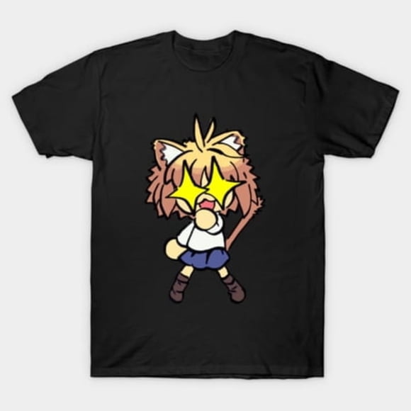 Neco Arc Tsukihime Melty Blood Cat Girl Anime Manga Meme Graphic Art Top Unisex T-Shirt, sizes up to 3XL