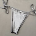 thumbnail image 6 of Afdoent Women's Bikini Sets 2026 New Gold Velvet Strap Bikini Split Swimsuit Bathing Suit 2026 Summer Beachwear, 6 of 8