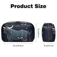 thumbnail image 5 of Constellation Waterproof Oxford Fabric Charger Case for Electronic Devices, Hard Drive, Cords, Cables, and Phone - 5.9x9.44x3.14 Inches, 5 of 6