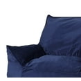 thumbnail image 6 of Aukfa Bean Bag Chair, Lazy Floor Sofa Couch for Adults Kids, Accent Sofa Chair for Gaming Reading Relaxing, Blue, 6 of 7