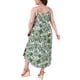 thumbnail image 3 of Vestidos de mujer de talla grande Agnes Orinda con tirantes de espagueti para primavera y verano, vestidos largos bohemios de playa 3X verdes, 3 of 7