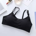 thumbnail image 2 of 6 Pieces Girls Teenage Bra Kids Soft Breathable Cotton Comfort Underwear Tops Clothin, 2 of 7