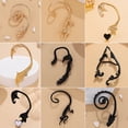 thumbnail image 3 of Las orejas de Lao Feilong cuelgan la brisa dulce oscura, los elfos murciélagos no tienen orejas perforadas, las joyas de una sola Oreja de las mujeres, 3 of 5