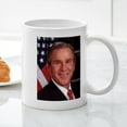 thumbnail image 3 of CafePress - George W. Bush Mug - 11 oz Ceramic Mug - Novelty Coffee Tea Cup, 3 of 4