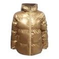 thumbnail image 3 of Women's Down Padded Jacket Padded Winter Minority Maillard Bright Coat Padded Jacket Women's Winter Jacket plus Size Winter Coats Winter Coats for plus Size Women 2x Anorak plus Size Womens Winter, 3 of 6