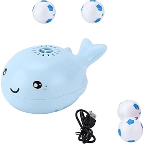 DEBGFS Electric Dolphin Floating Ball Toy, Floating Ball Toy, Fun Toys for Boys and Girls, Unique Birthday Party Favors and Goodie Bags for Kids,Blue