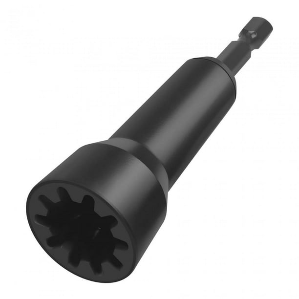Herramienta para torcer cables eléctricos Conector de cable torcido con mandril de 1/4" Cable portátil Negro