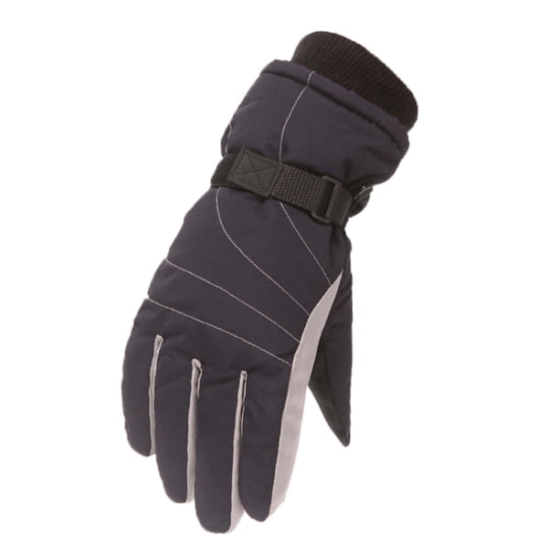 Guantes de esquí cálidos para niños, resistentes al viento y al agua, para invierno, para montar a caballo, de varios tamaños, impermeables
