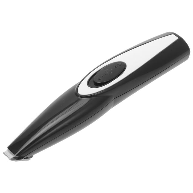 Cortapelos eléctrico recargable por USB para mascotas y gatos, herramienta de aseo para perros (azul y negro al azar)