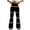 Z-Black#seamless leggings, variant on Yoga Pants Women Fashion Stripe Flare Leggings Casual Milk Silk Soft Legging Pants High Waisted Bell Bottom Sweatpants Prime Sales Black S