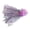 Purple, variant on mdesiwst Girl Hairpin Three-Dimensional Flowers Bead Embellishments Hair Pin Mesh Tassels Strong Grip Hair Clip Hair Styling Tool