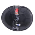 thumbnail image 5 of Casco abierto negro con arnés de cinturón y protección frontal para motocicleta Cruiser METRO, 5 of 5