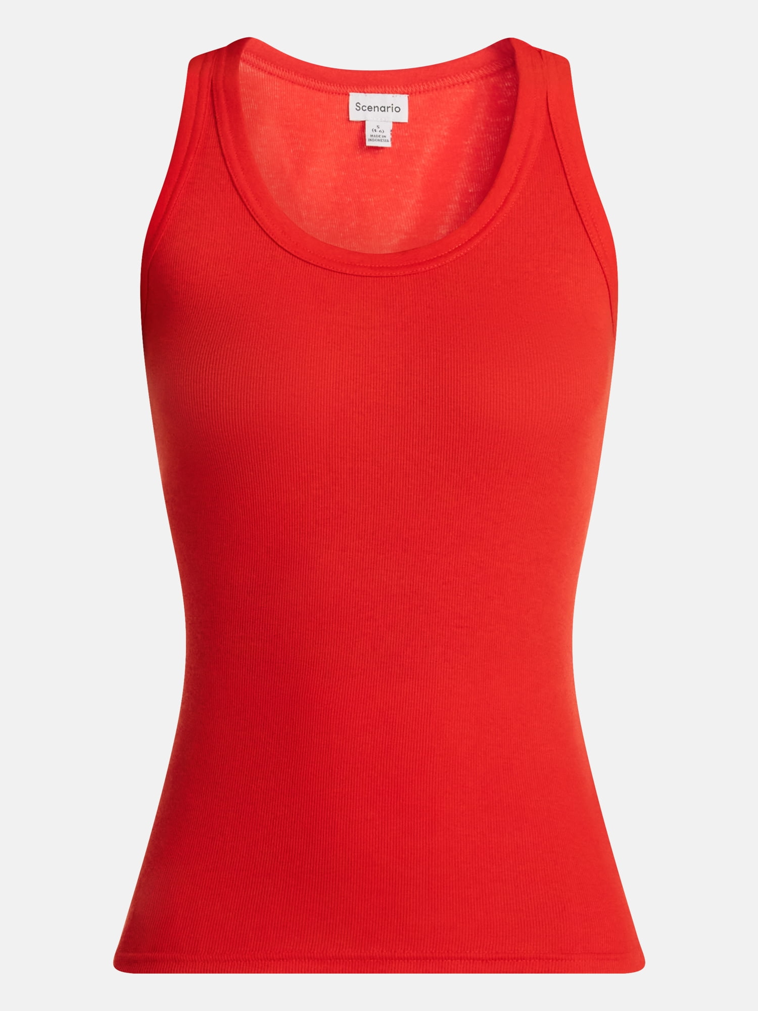 Scenario Women's Rib Tank Top, Sizes XS-XXXL