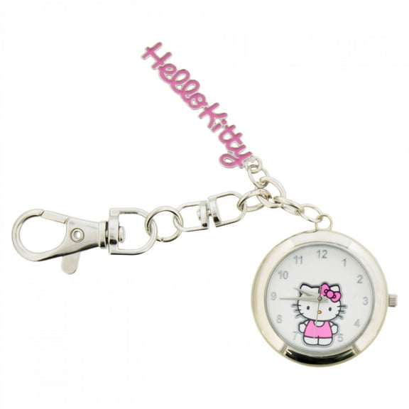 Hello Kitty Analog Bag Charm Pocket Watch