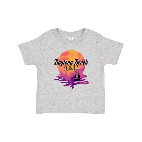 Inktastic Daytona Beach Florida Sunset Girls Baby T-Shirt