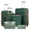 Green, variant on Coolife Luggage Set 3 Piece Luggage Set Carry On Suitcase Hardside Luggage with TSA Lock Spinner Wheels(White, 3 piece set (DB/TB/20))