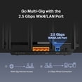thumbnail image 4 of Router WiFi 6 TP-Link Archer AX72 Pro AX5400 con puerto de 2,5 Gbps, 4 of 7