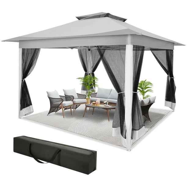Sanopy 12 x 12ft Patio Gazebo Outdoor Pop up Canopy Gazebo with