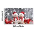 thumbnail image 3 of Cartel Navideño Para Puerta De Garaje En Forma De H, Colorid, 3 of 5