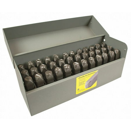 UPC: 0081834216256 | C.H. Hanson 1/8 in. Heavy Duty Let. & Num. Set 21625