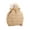 Caramel, variant on Cable Knit Faux Fur Pom Pom Beanie Hat, Rust