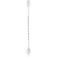 thumbnail image 1 of Cuchara de barra, cuchara para mezclar cócteles, cuchara para agitar, agitadores de bebidas, tenedor de fruta, 1 Uds., juego de barra de acero inoxidable, kit de barman, espiral de 10 pulgad, 1 of 5