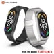 thumbnail image 2 of Correa para Mi Band 5 6 7 8 Pulsera de metal en Mi Band 4 3 Pulsera para Mi Band 5 Correa para Xiaomi Miband NFC Versión global Tan Jianjun unisex, 2 of 2