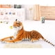 thumbnail image 3 of Almohada suave BuyWeekMX Tigre realista 30 cm Juguete de Regalo de cumpleaños, 3 of 5