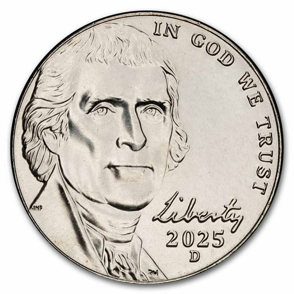 2025-D Jefferson Nickel BU
