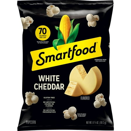 MSPopcorn White Cheddar 6.75 Oz-Pack of 4