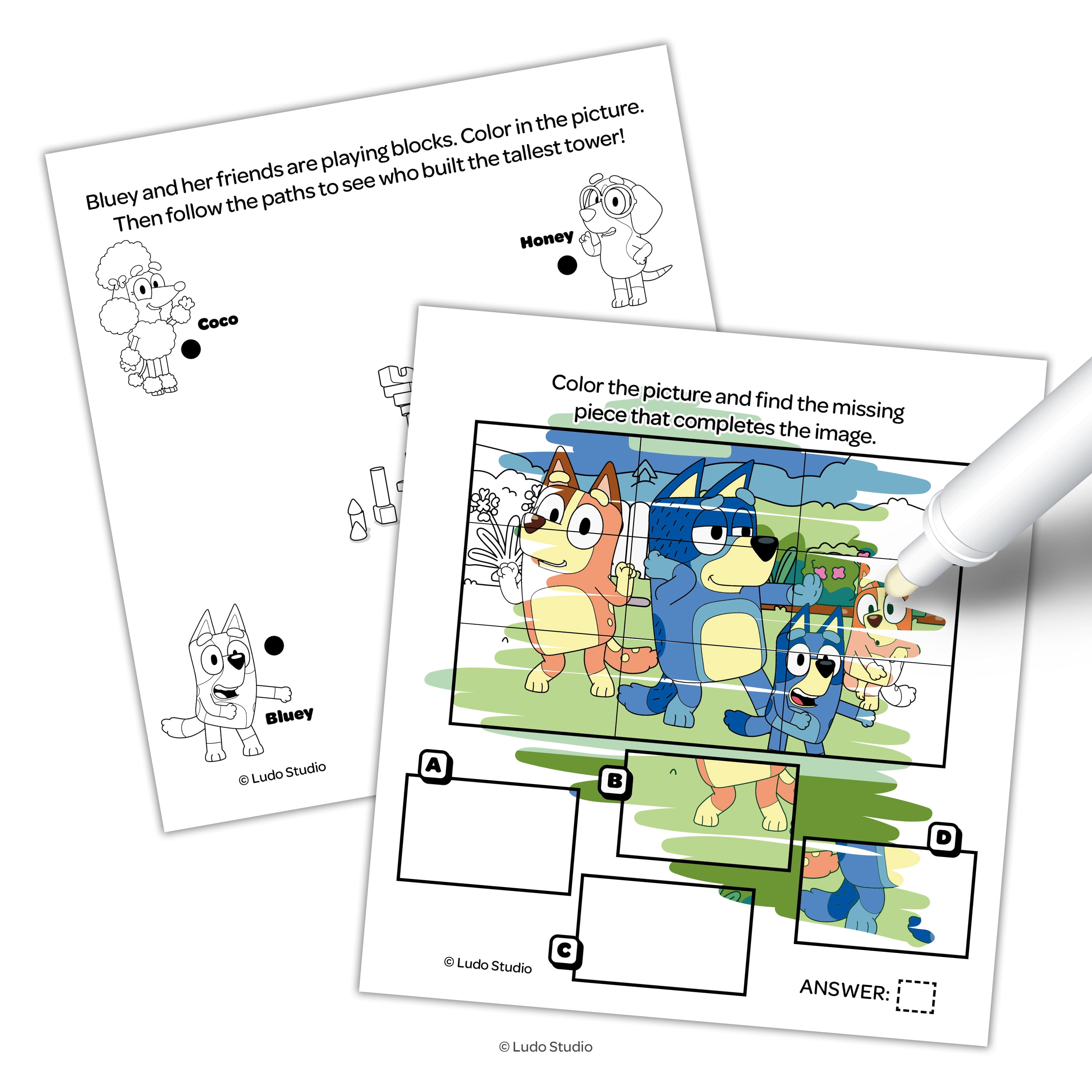 BLUEY IMAGINE INK MAGIC INK