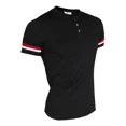 thumbnail image 1 of Playera Con Broches Manga Corta Con Tiras, 1 of 3
