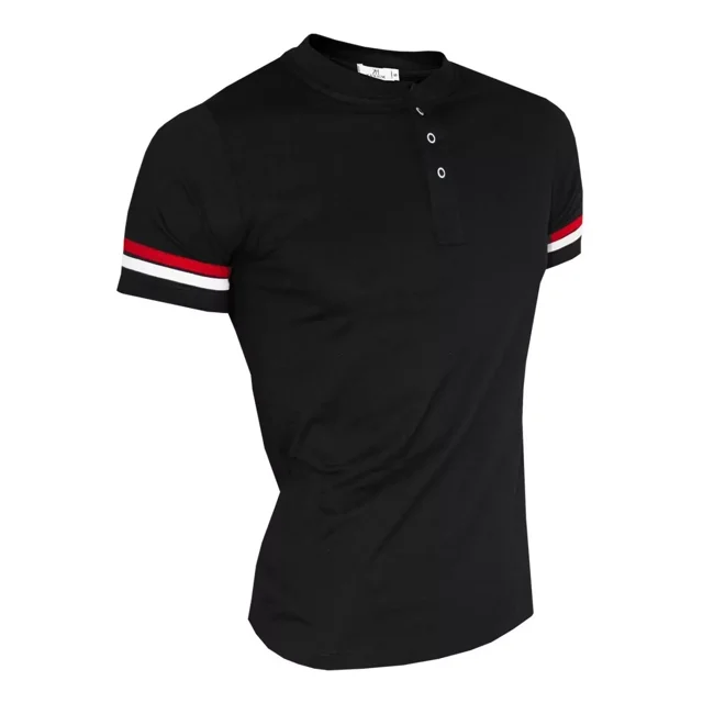 Playera Con Broches Manga Corta Con Tiras
