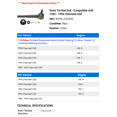 thumbnail image 2 of Outer Tie Rod End - Compatible with 1983 - 1996 Chevy G30 1984 1985 1986 1987 1988 1989 1990 1991 1992 1993 1994 1995, 2 of 2