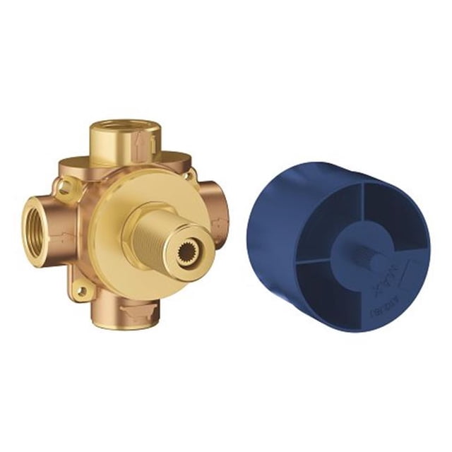 Grohe 29903000 3-Way Concetto Shower Rough-In Valve, Brushed Nickel